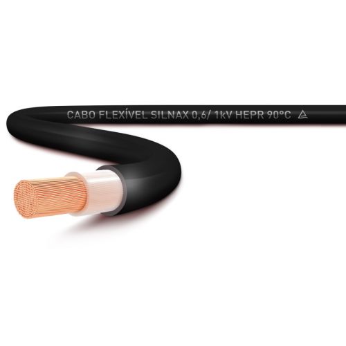 Imagem Produto CABO FLEXIVEL COBRE HEPR 90G 1KV 1X50MM PRETO - SIL