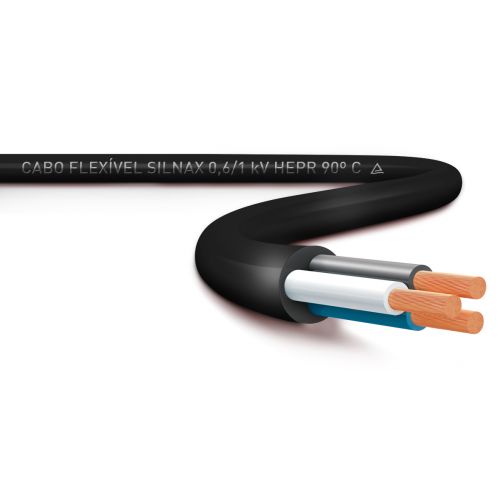 Imagem Produto CABO FLEXIVEL COBRE HEPR 90G 1KV 3X16MM PRETO - SIL