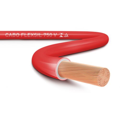 Imagem Produto CABO FLEXIVEL COBRE PVC 70G 750V 1X10MM VERMELHO - SIL