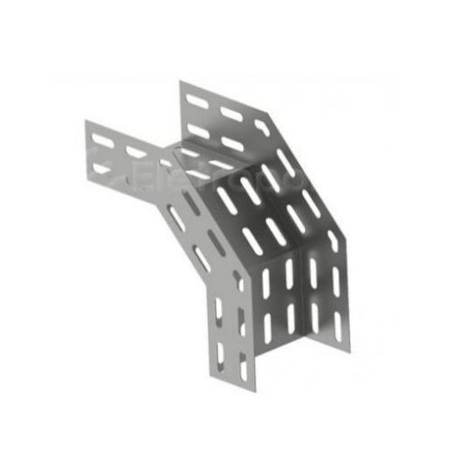 Imagem Produto CURVA P/ELETROCALHA PRE ZINCADO PERFURADA VERTICAL EXTERNA 90G 300X50MM - JEA