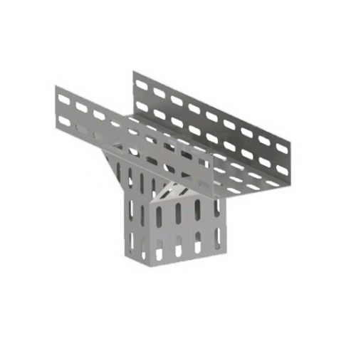 Imagem Produto TE PRE ZINCADO PERFURADO VERTICAL DESCIDA LATERAL 90G 200X100MM P/ELETROCALHA