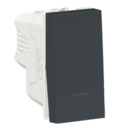 Imagem Produto MODULO INTERRUPTOR INTERMEDIARIO 10A GRAFITE ORION - SCHNEIDER