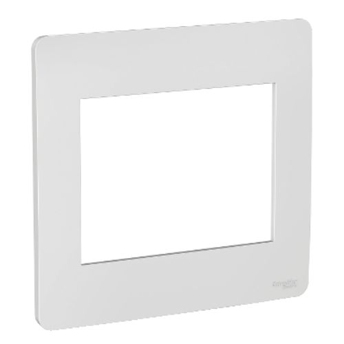 Imagem Produto PLACA 4X4 COM 6 ESPACOS ORION SILVER SEM SUPORTE - SCHNEIDER