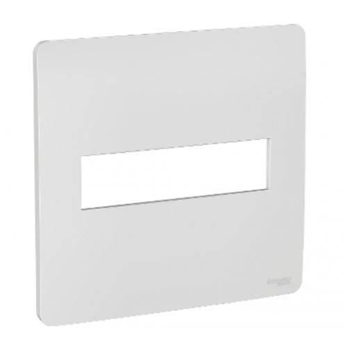 Imagem Produto PLACA 4X4 COM 2 ESPACOS ORION SILVER SEM SUPORTE - SCHNEIDER