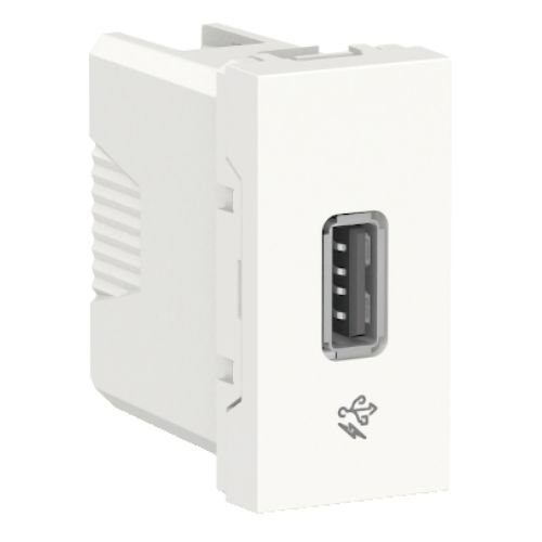 Imagem Produto MODULO TOMADA USB 1A BIVOLT BRANCO ORION - SCHNEIDER
