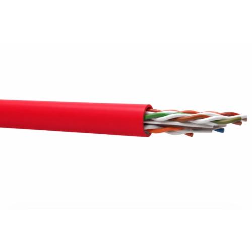 Imagem Produto CABO REDE 23AWGX4P CAT6 VERMELHO GIGALAN - FURUKAWA