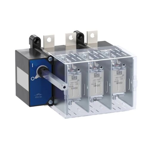 Imagem Produto SECCIONADORA ROTATIVA C/3 FUSIVEIS NH 160A RFW160-3 H - WEG