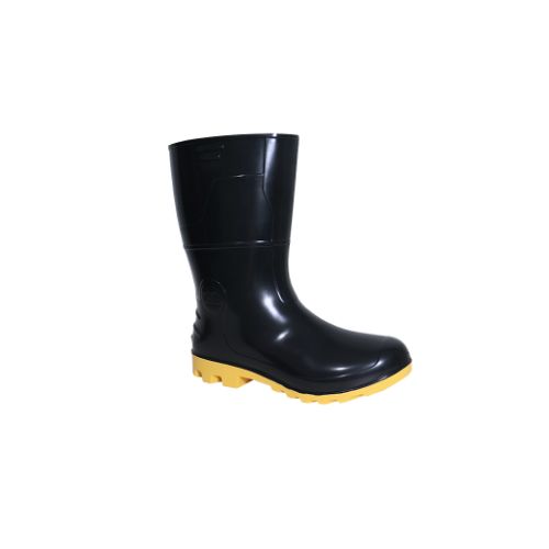 Imagem Produto BOTA PVC SEGURANCA PRETA/AMARELA NR43 CANO MEDIO - KADESH