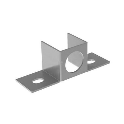Imagem Produto DERIVACAO PRE ZINCADA SIMPLES P/PERFILADO 38X38MM SAIDA LATERAL 3/4 FIXACAO COM 2 ABAS - JEA