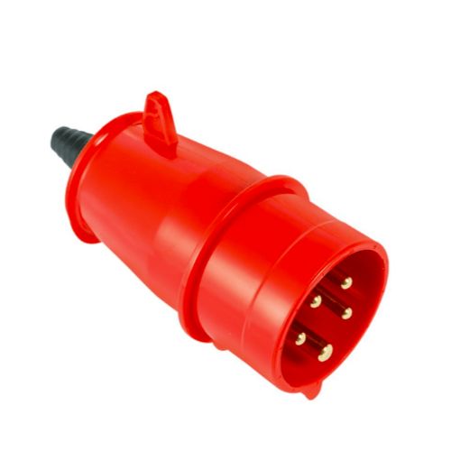 Imagem Produto PLUG BLINDADO MACHO 5 POLOS 63A 380/440V 6HVERMELHO IP67 - STECK