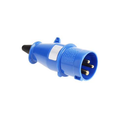 Imagem Produto PLUG BLINDADO MACHO 3 POLOS 32A 220/240V 6H AZUL IP44 - STECK