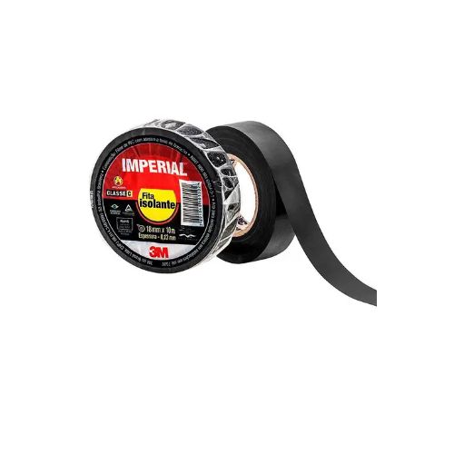 Imagem Produto FITA ISOLANTE 18MM 5 METROS PRETO - 3M