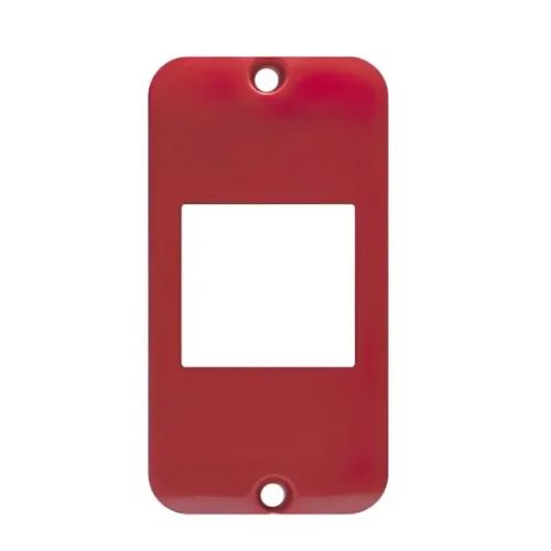 Imagem Produto TAMPA P/CONDULETE PVC 2 ESPACOS RETANGULAR VERMELHA P/CAIXA PRQUENA - VICAP