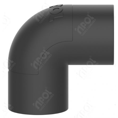 Imagem Produto COTOVELO P/ELETRODUTO PVC 90G 1 SEM ROSCA PRETO - INPOL