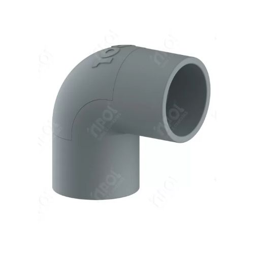 Imagem Produto COTOVELO P/ELETRODUTO PVC 90G 3/4 SEM ROSCA CINZA - INPOL