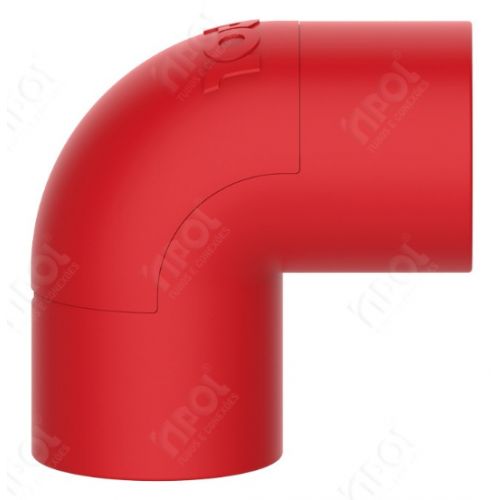 Imagem Produto COTOVELO P/ELETRODUTO PVC 90G 3/4 SEM ROSCA VERMELHO - INPOL