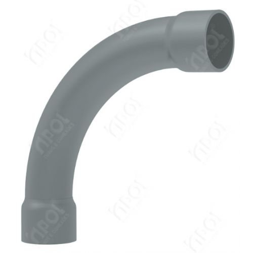 Imagem Produto CURVA P/ELETRODUTO PVC 90G 1 CINZA ENGATE BOLSA - INPOL