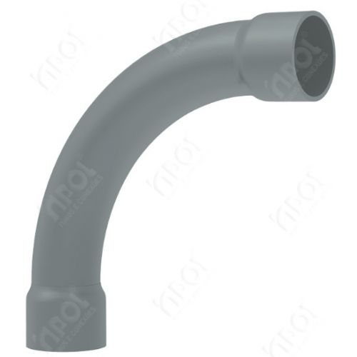 Imagem Produto CURVA P/ELETRODUTO PVC 90G 1/2 CINZA ENGATE BOLSA - INPOL
