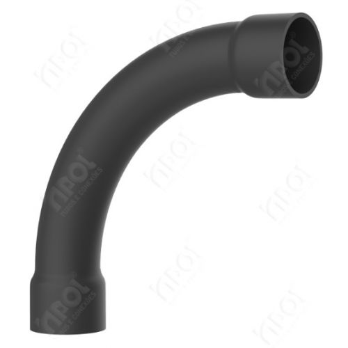 Imagem Produto CURVA P/ELETRODUTO PVC 90G 3/4 PRETA ENGATE BOLSA - INPOL