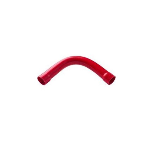Imagem Produto CURVA P/ELETRODUTO PVC 90G 3/4 VERMELHA ENGATE BOLSA - INPOL
