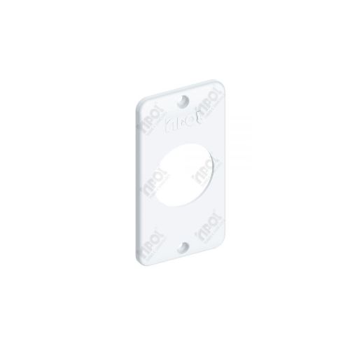 Imagem Produto TAMPA P/CONDULETE PVC 1 ESPACO REDONDO BRANCA P/CAIXA GRANDE - INPOL