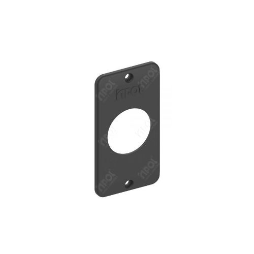 Imagem Produto TAMPA PARA CONDULETE PVC 1 POSICAO REDONDA PRETO PARA CAIXA GRANDE - INPOL