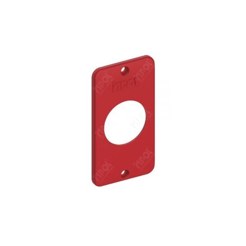 Imagem Produto TAMPA P/CONDULETE PVC 1 ESPACO REDONDO VERMELHA P/CAIXA PEQUENA - INPOL