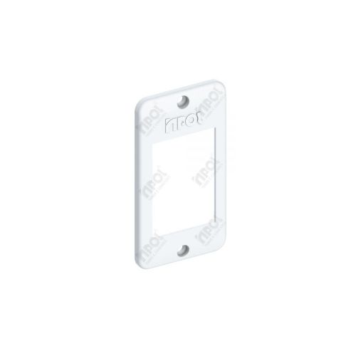 Imagem Produto TAMPA P/CONDULETE PVC 3 ESPACOS RETANGULAR BRANCA P/CAIXA PEQUENA - INPOL