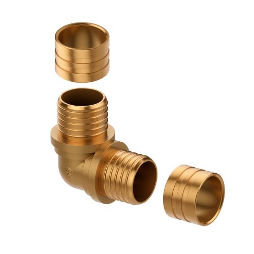 Imagem Produto JOELHO 90G METALICO PEX DN32 ANEL DESLIZANTE - TIGRE