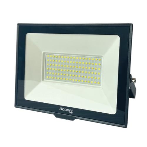 Imagem Produto REFLETOR LED 150W 6500K 13500L IP66 CORPO PRETO - ACCERT