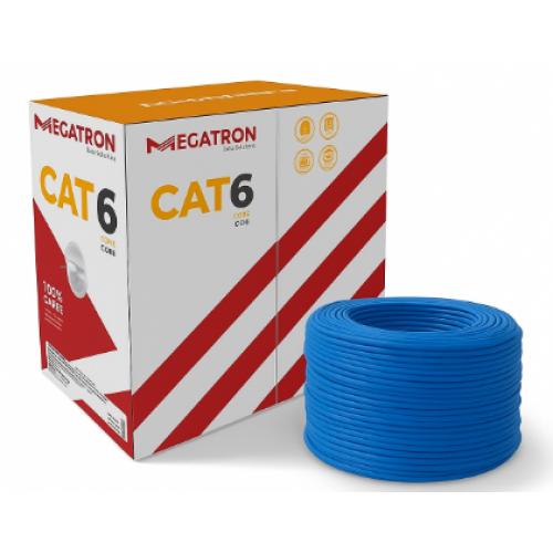 Imagem Produto CABO REDE CAT6 S/BLINDAGEM AZUL LSZH - MEGATRON