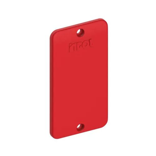 Imagem Produto TAMPA P/CONDULETE PVC CEGA VERMELHA P/CAIXA GRANDE - INPOL