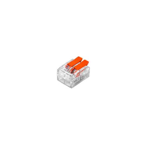 Imagem Produto CONECTOR EMENDA 2 POLOS 0,5-6,0MM TRANSPARENTE - ROHDINA