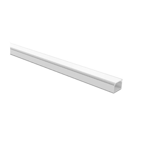 Imagem Produto PERFIL PARA FITA LED SOBREPOR BRANCO 14X20MM (2MT) - TASCHIBRA