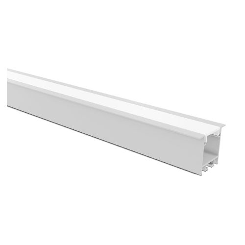 Imagem Produto PERFIL PARA FITA LED EMBUTIR BRANCO 28X35MM (1MT) - TASCHIBRA