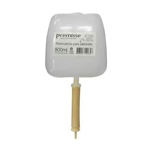 Imagem Produto RESERVATORIO PLASTICO PARA SABONETE 800ML