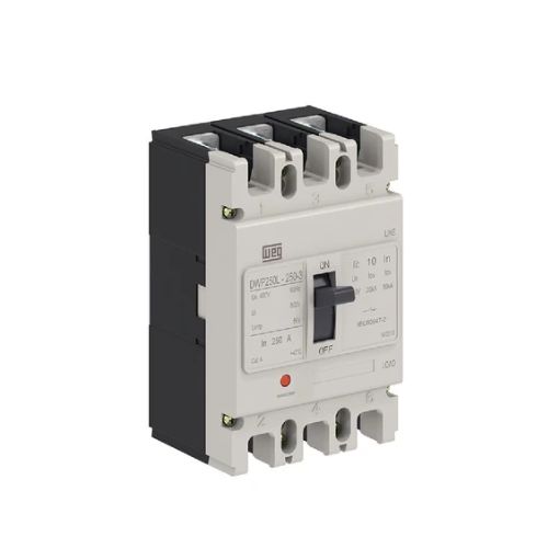 Imagem do produto DISJUNTOR CAIXA MOLDADA 3 POLOS 150A 20KA EM 400V DWP250L-150-3 - WEG