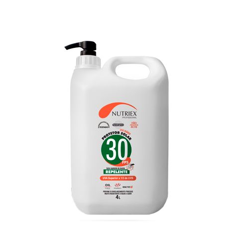 Imagem Produto PROTETOR SOLAR FPS 30 COM REPELENTE 4L COM DOSADOR - NUTRIEX