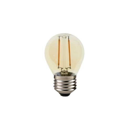 Imagem Produto LAMPADA LED BULBO RETRO 2W AMBAR 2200K BIVOLT G45 E27 - AVANT