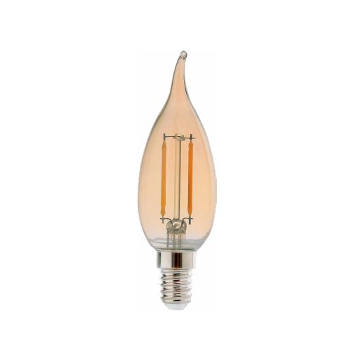 Imagem Produto LAMPADA LED VELA CHAMA RETRO 2W AMBAR 2200K 127V E14 - AVANT