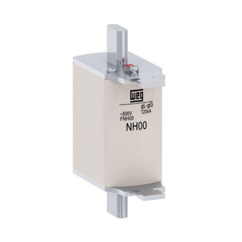 Imagem Produto FUSIVEL NH RETARDADO TAMANHO 00 25A 500VCA FNH00-25U - WEG