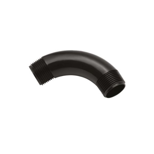 Imagem Produto CURVA PARA ELETRODUTO PVC 90G C/ROSCA 1 1/4 RAIO CURTO PRETO