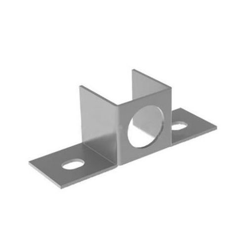 Imagem Produto DERIVACAO PRE ZINCADA SIMPLES P/PERFILADO 38X38MM SAIDA LATERAL 1/2 FIXACAO COM 2 ABAS - JEA