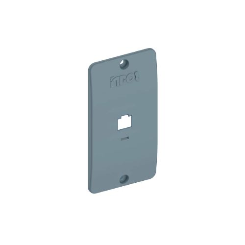 Imagem Produto TAMPA P/CONDULETE PVC 1 ESPACO RJ45 CINZA P/CAIXA GRANDE - INPOL