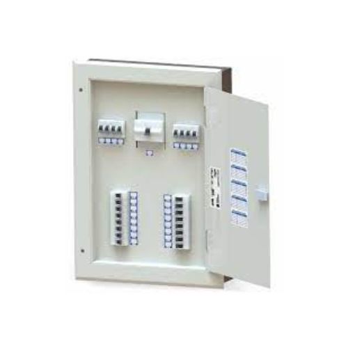 Imagem Produto CD METALICO SOBREPOR 24 DISJUNTORES DIN BRANCO SEM BARRAMENTO 150A - OPCAO PAINEIS 