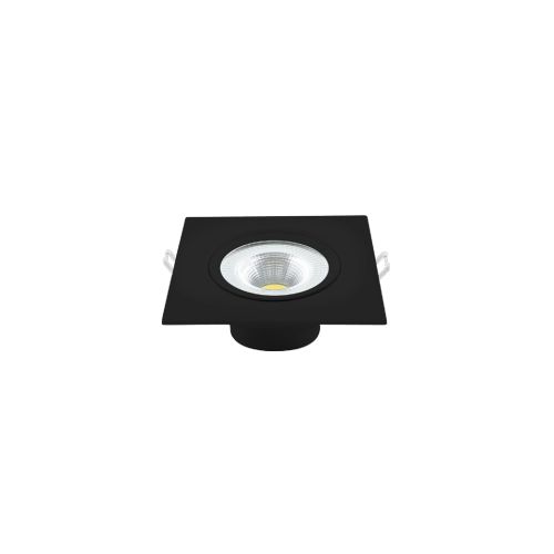 Imagem Produto LUMINARIA SPOT LED EMBUTIR QUADRADA 5W 3000K PRETO FOSCO - AVANT