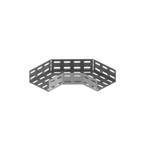 Imagem Produto CURVA P/ELETROCALHA GALVANIZADA A FOGO PERFURADA HORIZONTAL 90G 50X50MM - JEA