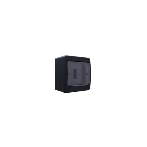 Imagem Produto CD PVC SOBREPOR 4 DISJUNTORES DIN PRETO PORTA PRETA - DDG