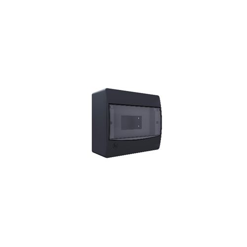 Imagem Produto CD PVC SOBREPOR 9 DISJUNTORES DIN PRETO PORTA PRETA - DDG
