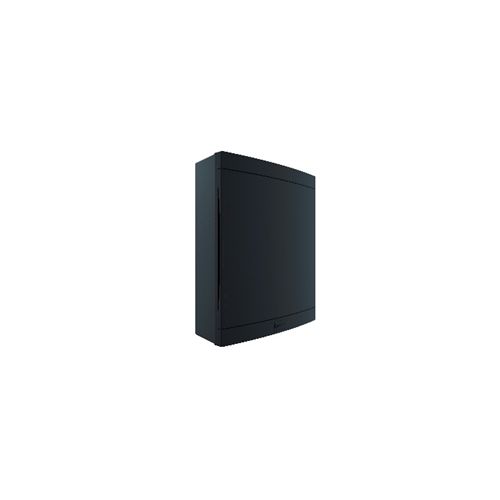 Imagem Produto CD PVC SOBREPOR 24 DISJUNTORES DIN PRETO 1 PORTA PRETA - DDG